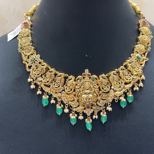 MUKUNDA JEWELLERS 20.69gms NECKLACE 22K Antique