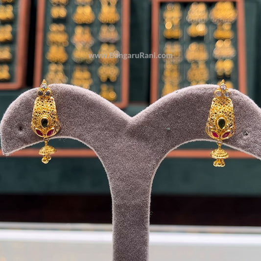 3.745gms EARRINGS 22K Yellow Gold