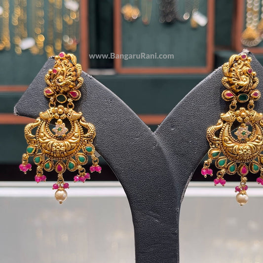 CMR 13.198gms EARRINGS 22K Yellow Gold