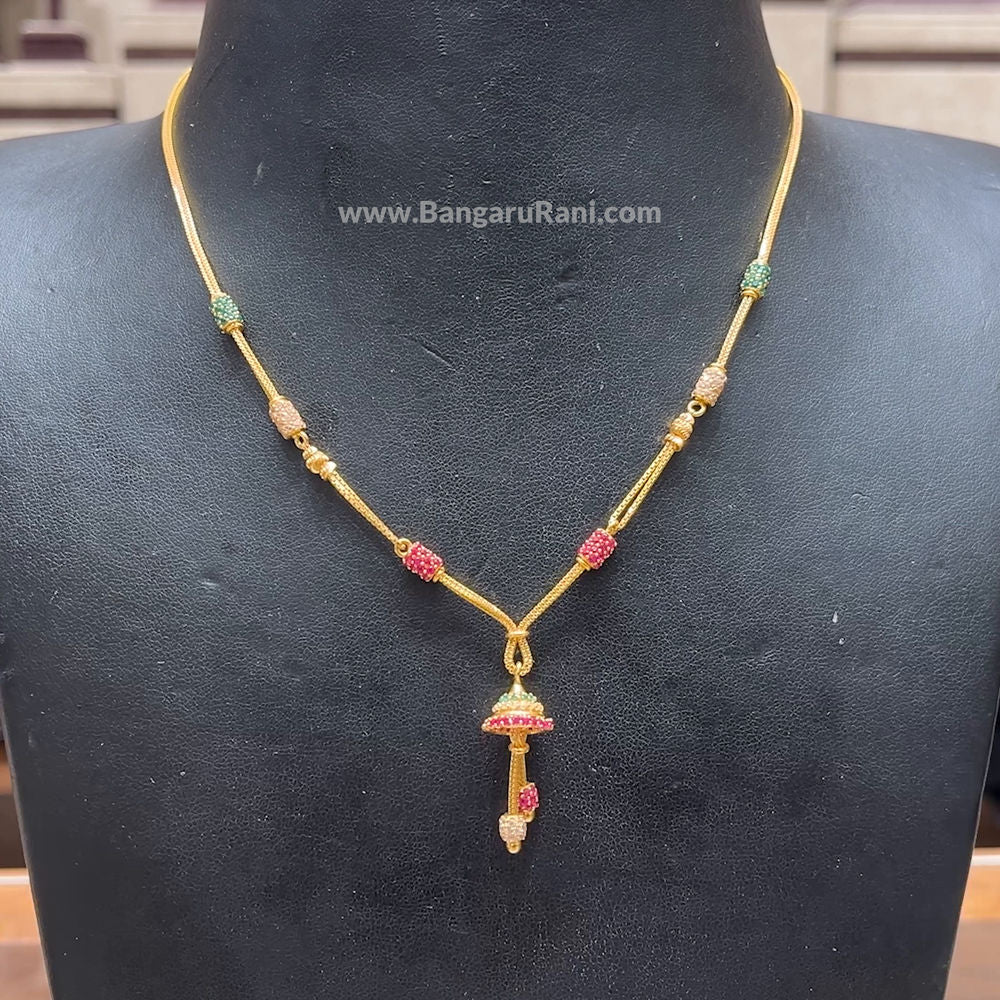 Chennai Shopping Mall 11.28gms CHAINS 22K Yellow Gold