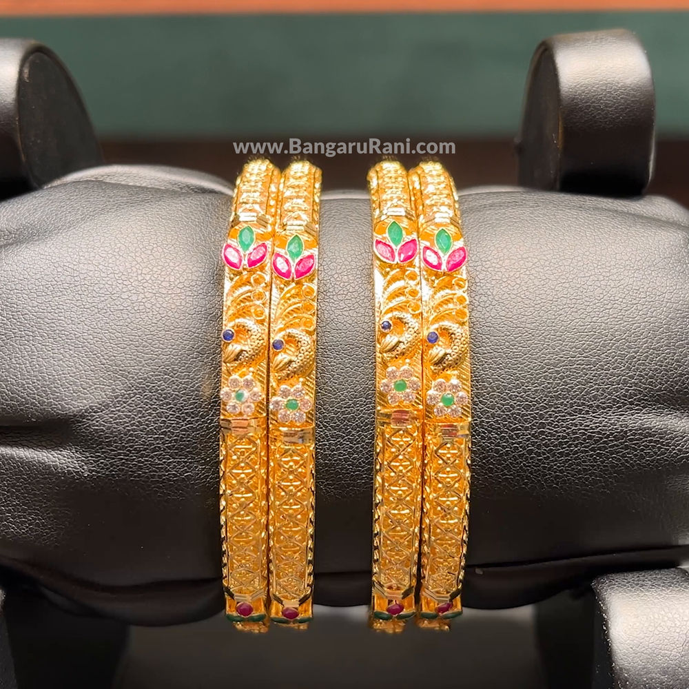 CMR 56.557gms BANGLES 22K Yellow Gold