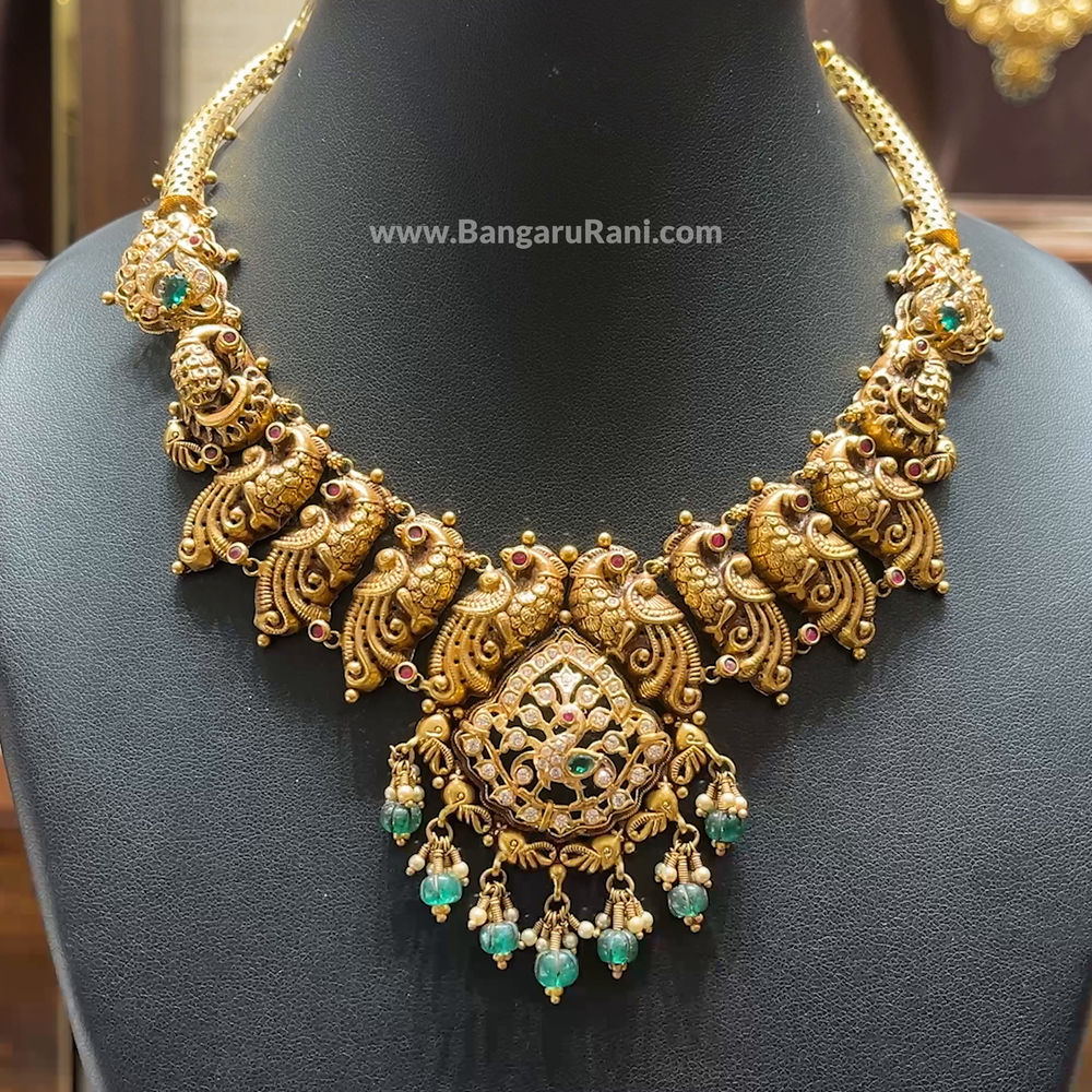 CMR 52.628gms NECKLACE 22K Antique