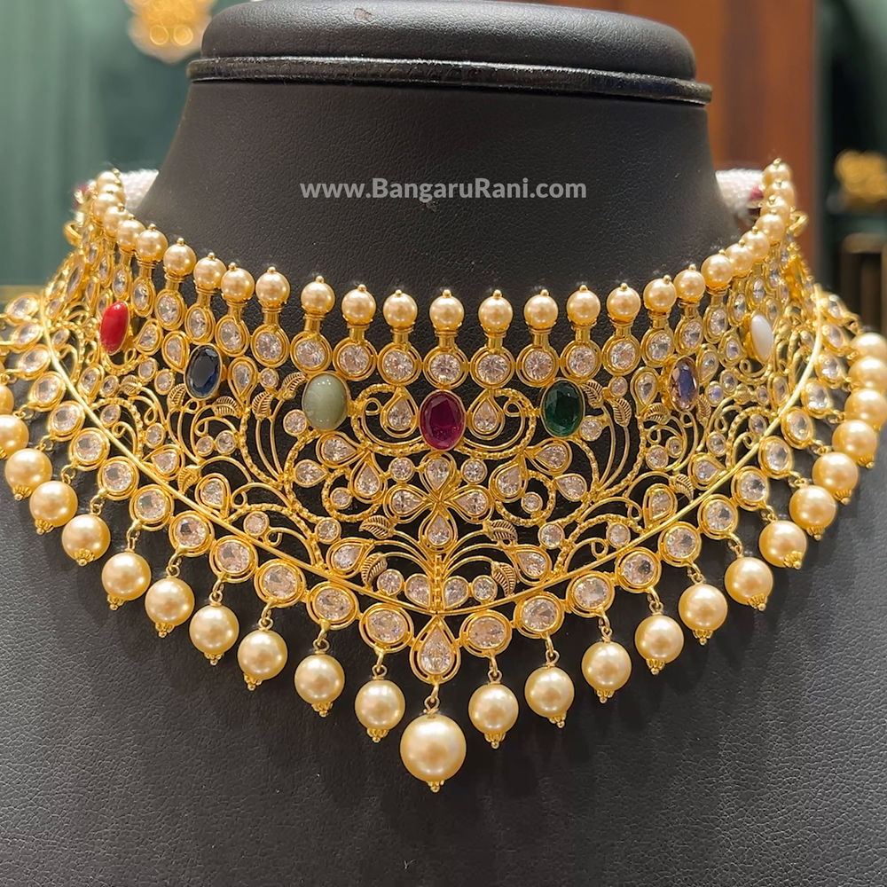 Chennai Shopping Mall 29.35gms CHOKER 22K Yellow Gold