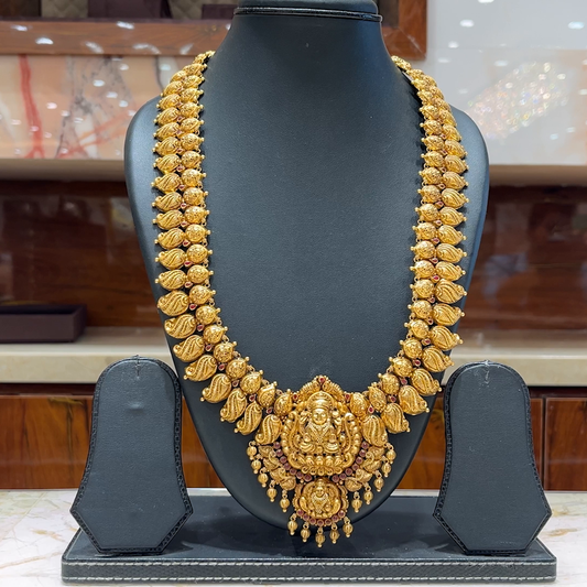 MUKUNDA JEWELLERS 66.825gms HARAMS 22K Antique