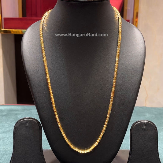 27.99gms CHAINS 22K Yellow Gold