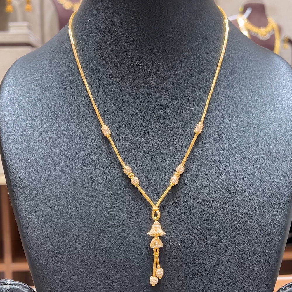 Chennai Shopping Mall 11.35gms CHAINS 22K Yellow Gold