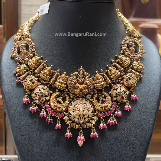 CMR 76.334gms NECKLACE 22K Antique