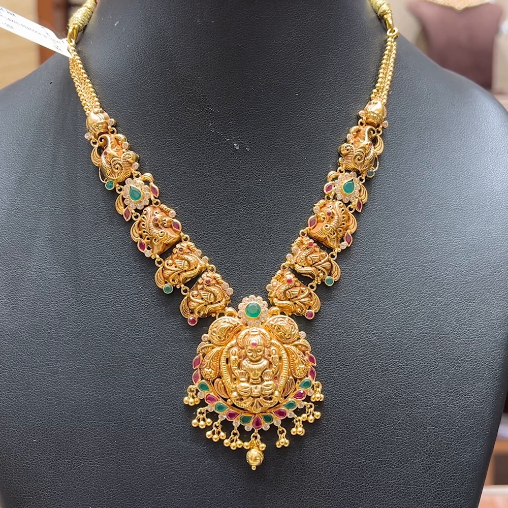 Chennai Shopping Mall 20.555gms NECKLACE 22K Antique