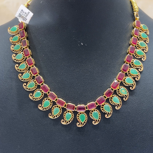 MUKUNDA JEWELLERS 27.08gms NECKLACE 22K Yellow Gold