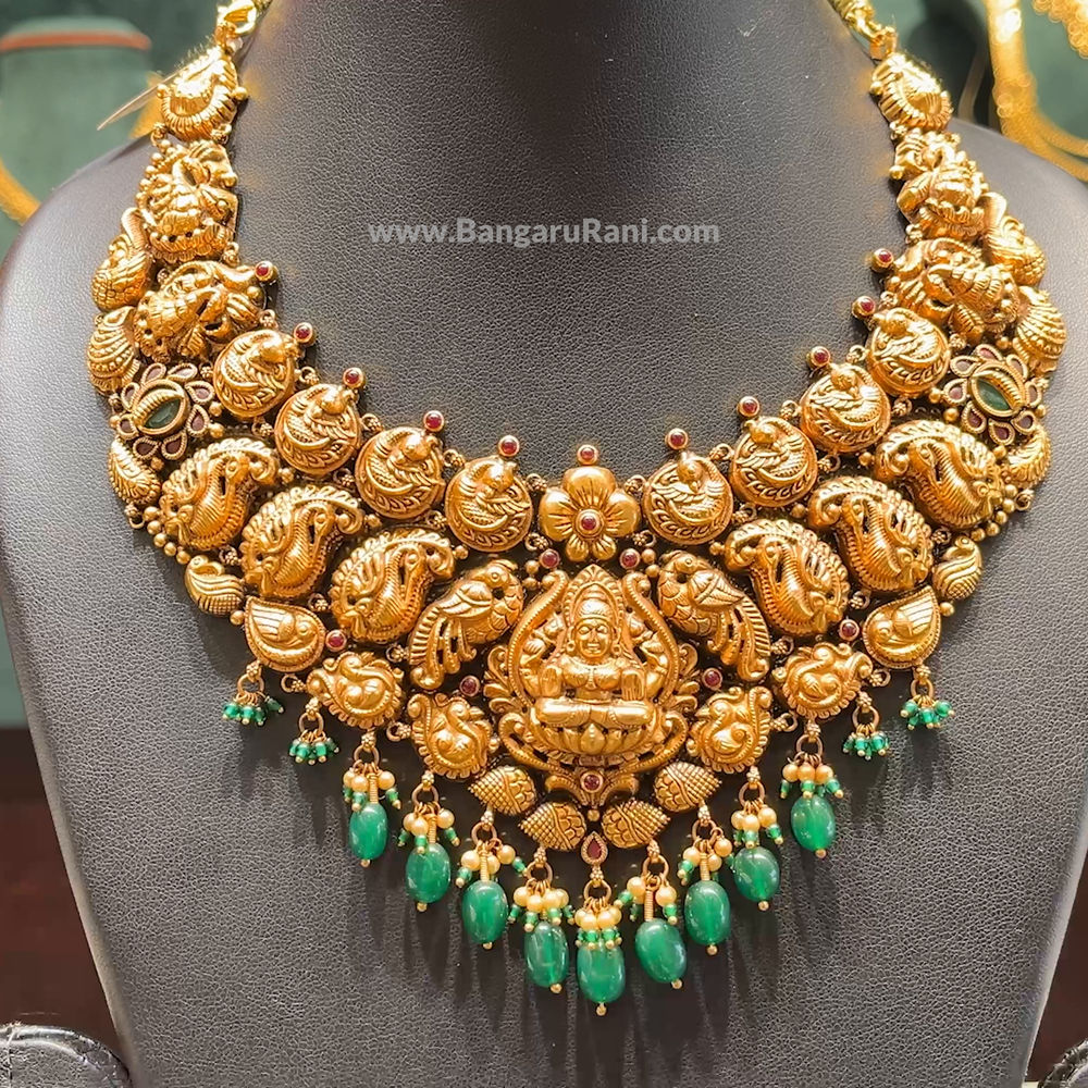 CMR 41.65gms NECKLACE 22K Antique