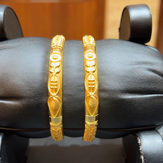 Chennai Shopping Mall 20.16gms BANGLES 22K Yellow Gold