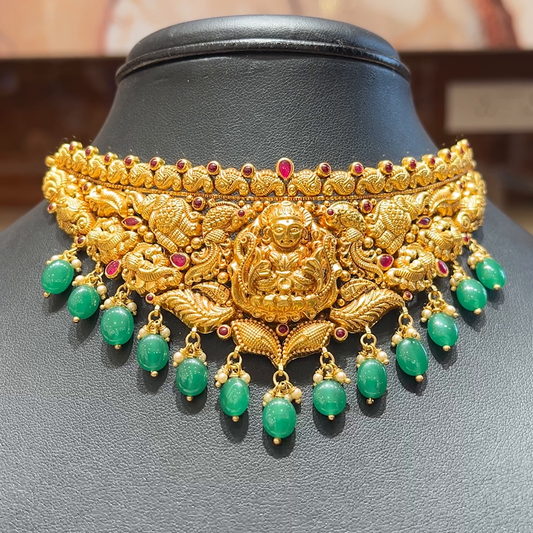 MUKUNDA JEWELLERS 28.6gms CHOKER 22K Yellow Gold