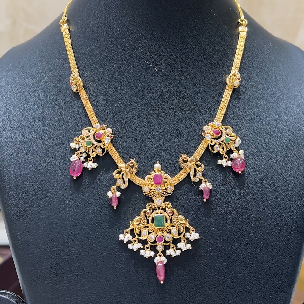 MUKUNDA JEWELLERS 29.513gms NECKLACE 22K Yellow Gold