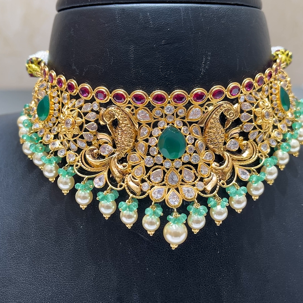 MUKUNDA JEWELLERS 23.47gms CHOKER 22K Yellow Gold