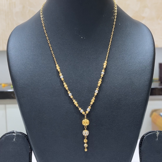 MUKUNDA JEWELLERS 10.675gms CHAINS 22K Yellow Gold