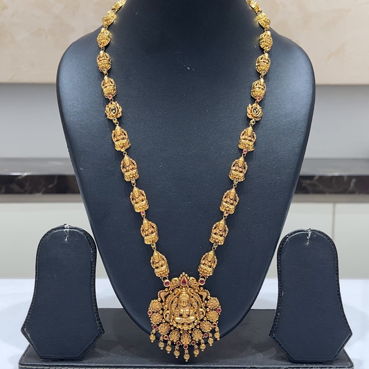 MUKUNDA JEWELLERS 30.03gms HARAMS 22K Antique