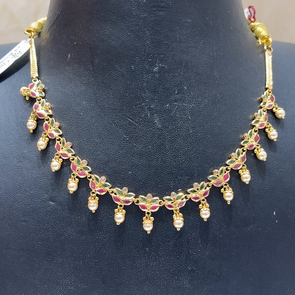 MUKUNDA JEWELLERS 11.86gms NECKLACE 22K Yellow Gold