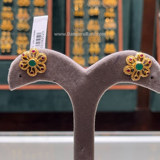 4.49gms EARRINGS 22K Yellow Gold