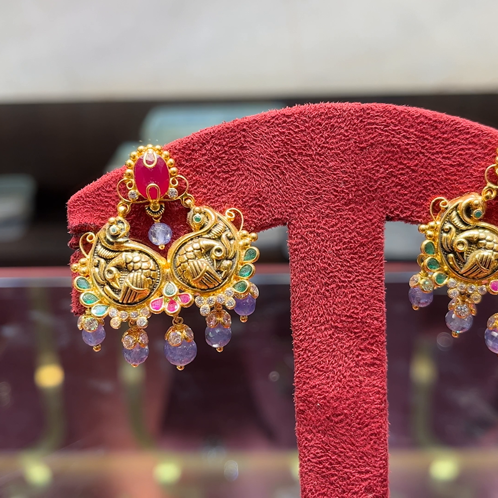 CMR 9.885gms EARRINGS 22K Yellow Gold