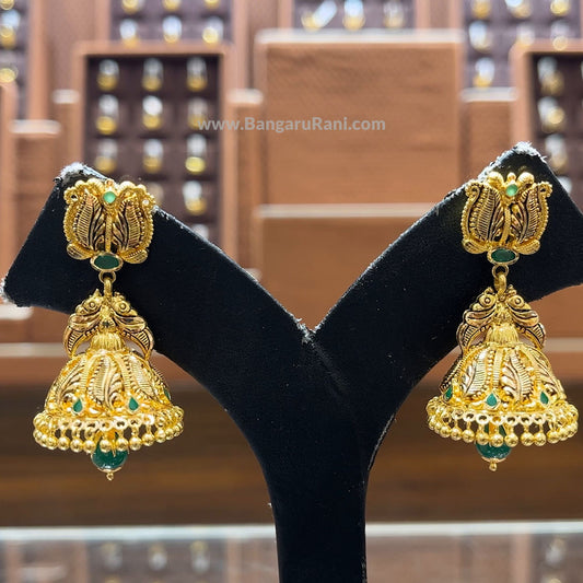 CMR 16.389gms EARRINGS 22K Yellow Gold