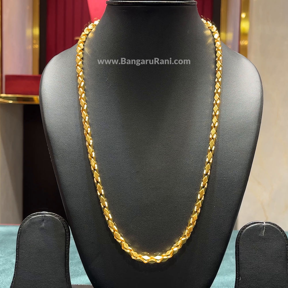 49.665gms CHAINS 22K Yellow Gold