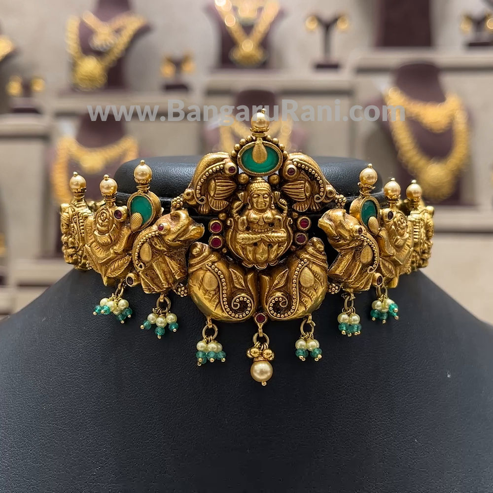 Chennai Shopping Mall 32.39gms CHOKER 22K Yellow Gold