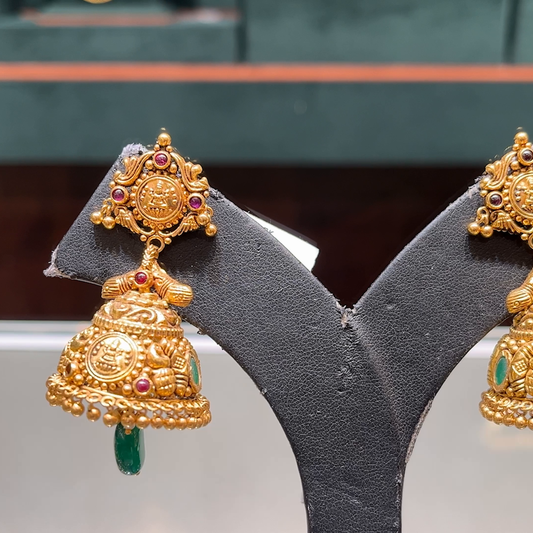 CMR 23.965gms EARRINGS 22KK Antique