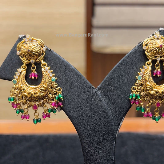 Chennai Shopping Mall 11.45gms EARRINGS 22K Antique