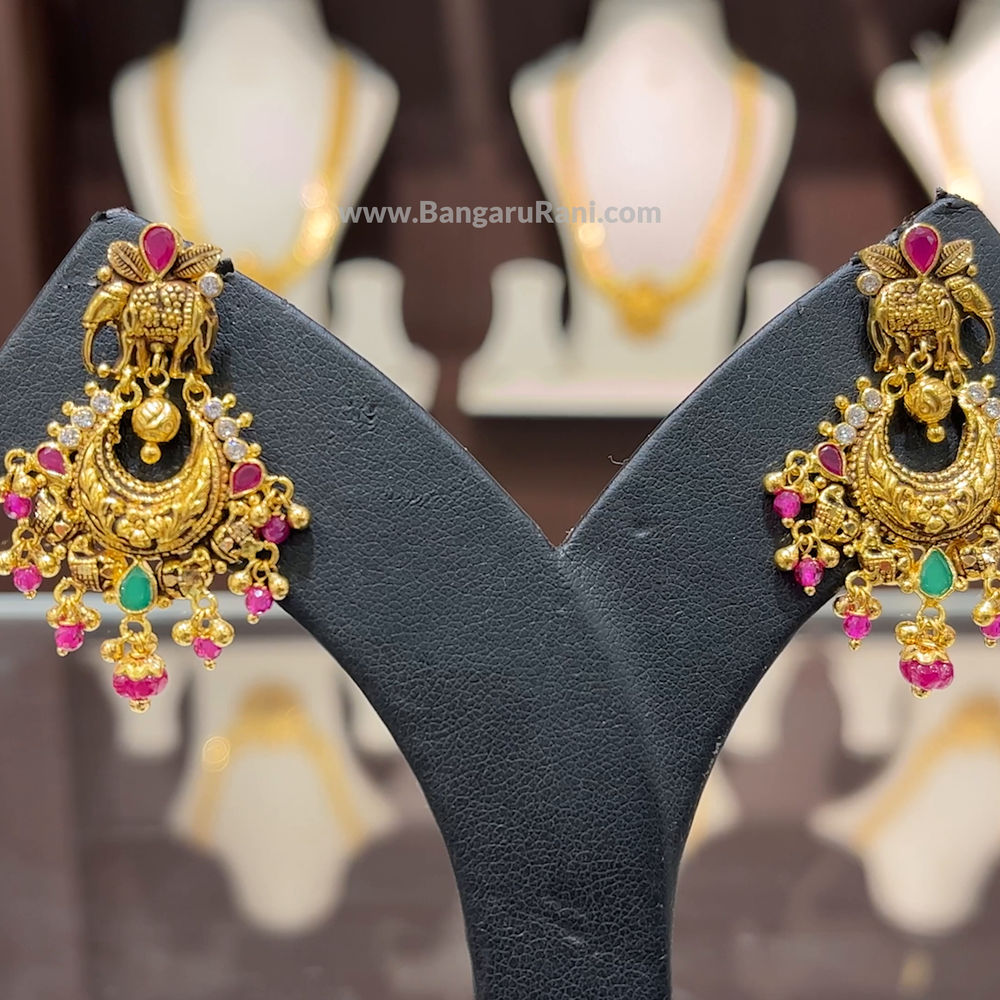 CMR 9.54gms EARRINGS 22K Yellow Gold