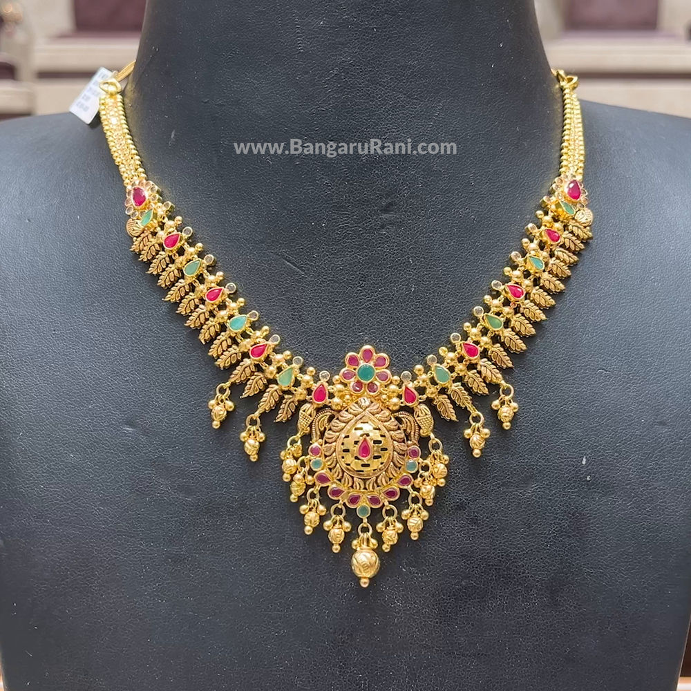 Chennai Shopping Mall 21.63gms NECKLACE 22K Yellow Gold