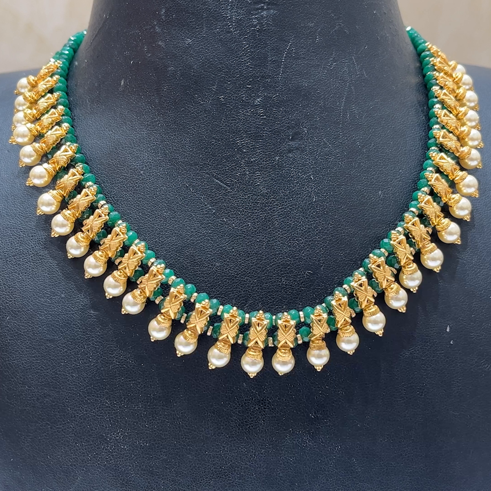 MUKUNDA JEWELLERS 12.6gms NECKLACE 22K Yellow Gold