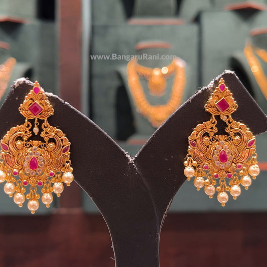 CMR 9.916gms EARRINGS 22K Yellow Gold