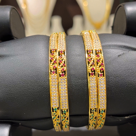 CMR 51.238gms BANGLES 22K Yellow Gold