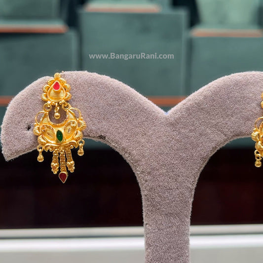 CMR 4.32gms EARRINGS 22K Yellow Gold