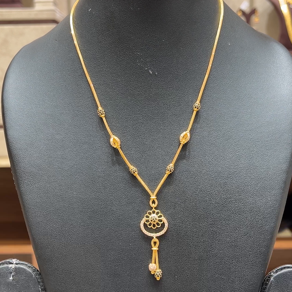 Chennai Shopping Mall 10.77gms CHAINS 22K Yellow Gold