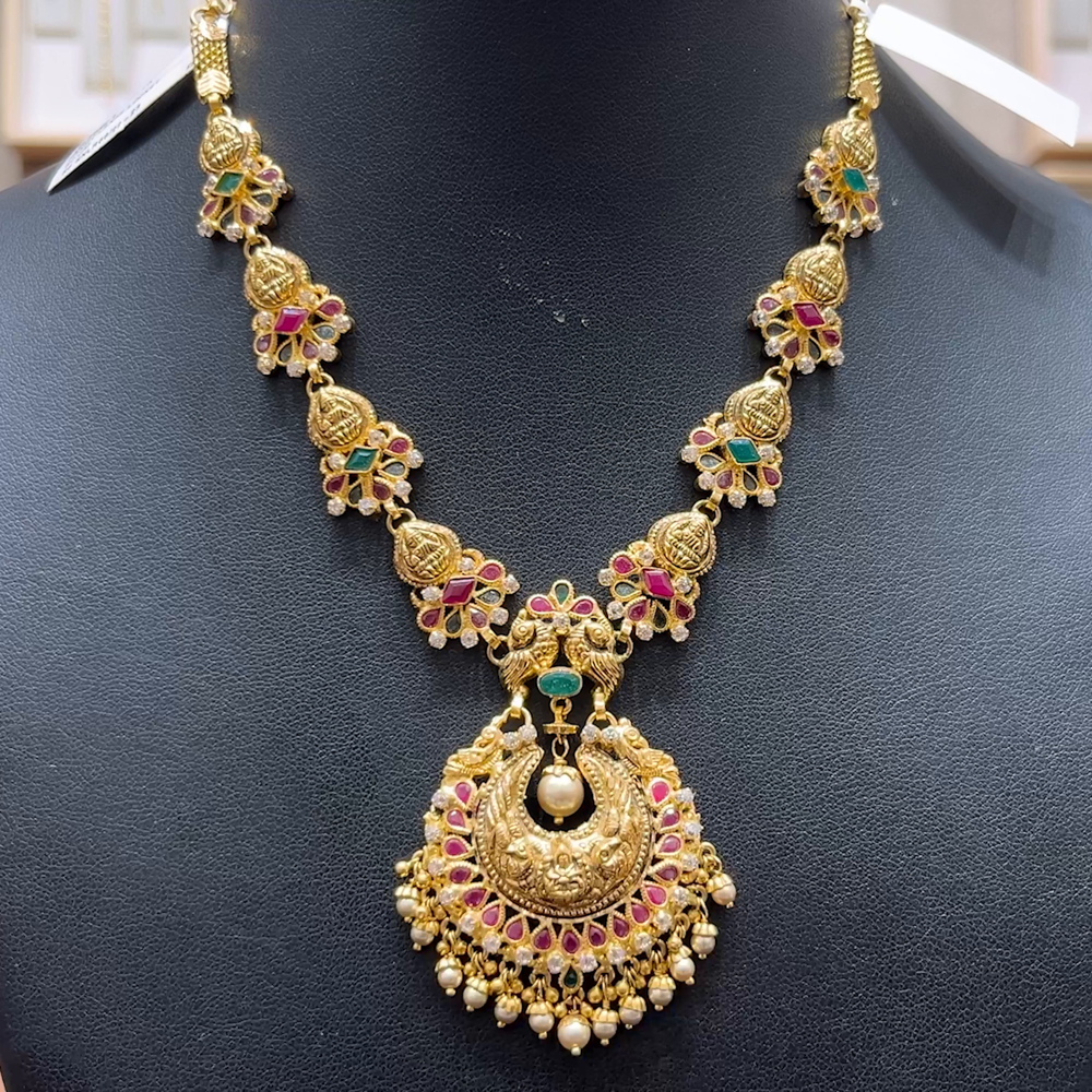 Chennai Shopping Mall 22.39gms NECKLACE 22K Yellow Gold