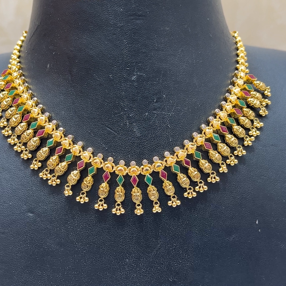 MUKUNDA JEWELLERS 21.75gms NECKLACE 22K Yellow Gold