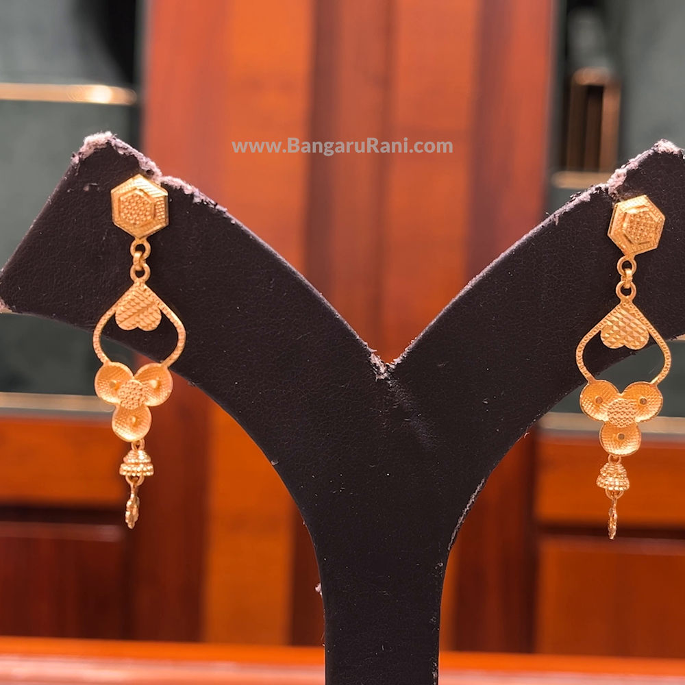 Chennai Shopping Mall 4.795gms EARRINGS 22K Yellow Gold