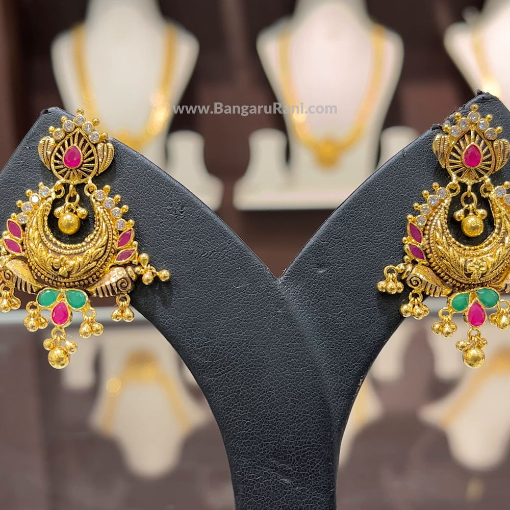 CMR 9.127gms EARRINGS 22K Yellow Gold