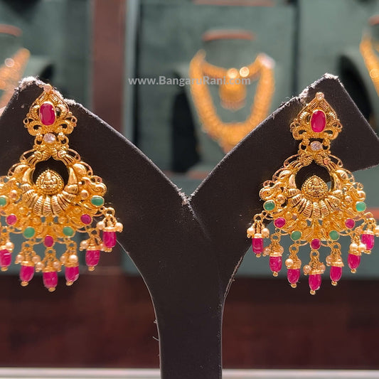 CMR 10.386gms EARRINGS 22K Yellow Gold