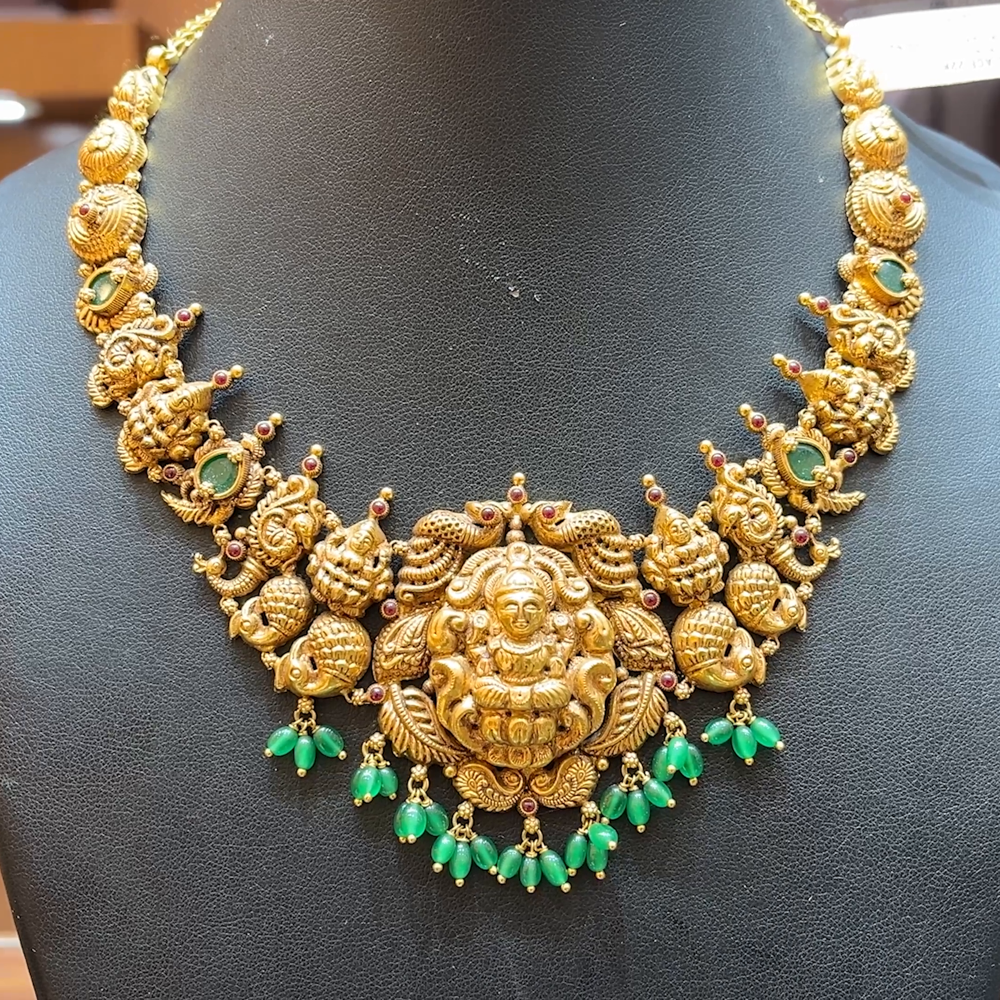 Chennai Shopping Mall 30.882gms NECKLACE 22K Antique