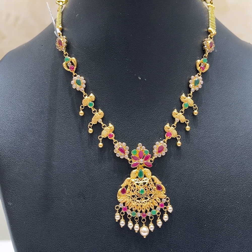 MUKUNDA JEWELLERS 16.42gms NECKLACE 22K Yellow Gold