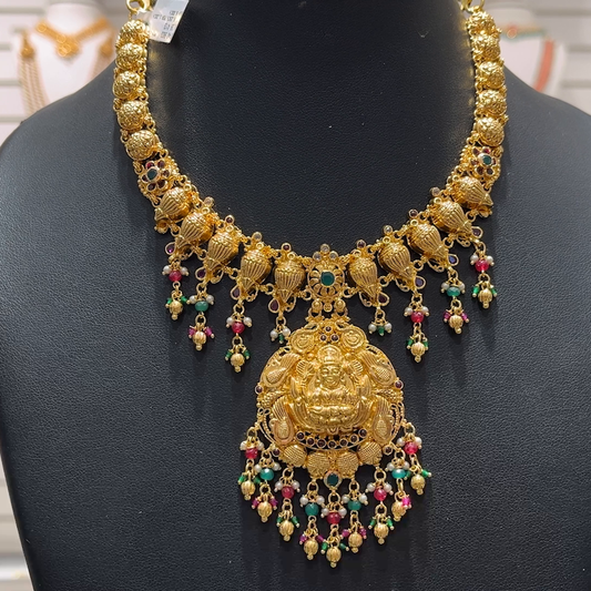 SOUTH INDIA 38.413gms NECKLACE 22K Yellow Gold