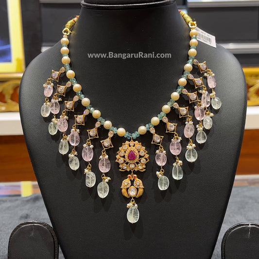 28.287gms NECKLACE 22K Beads Jewellery