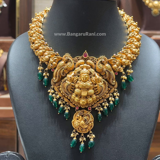 CMR 73.88gms NECKLACE 22K Antique