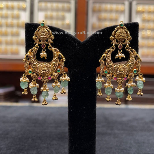 12.098gms EARRINGS 22K Nakshi