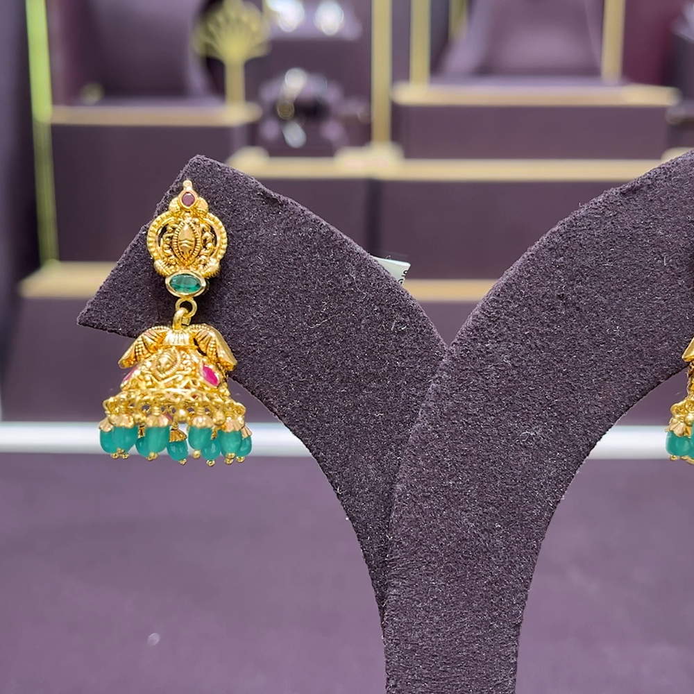 CMR 9.148gms EARRINGS 22K Yellow Gold