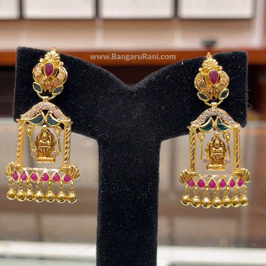 RS BROTHERS 10.41gms EARRINGS 22K Yellow Gold