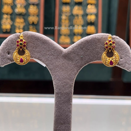 3.378gms EARRINGS 22K Yellow Gold