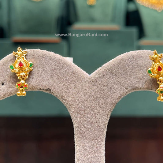 CMR 4.094gms EARRINGS 22K Yellow Gold